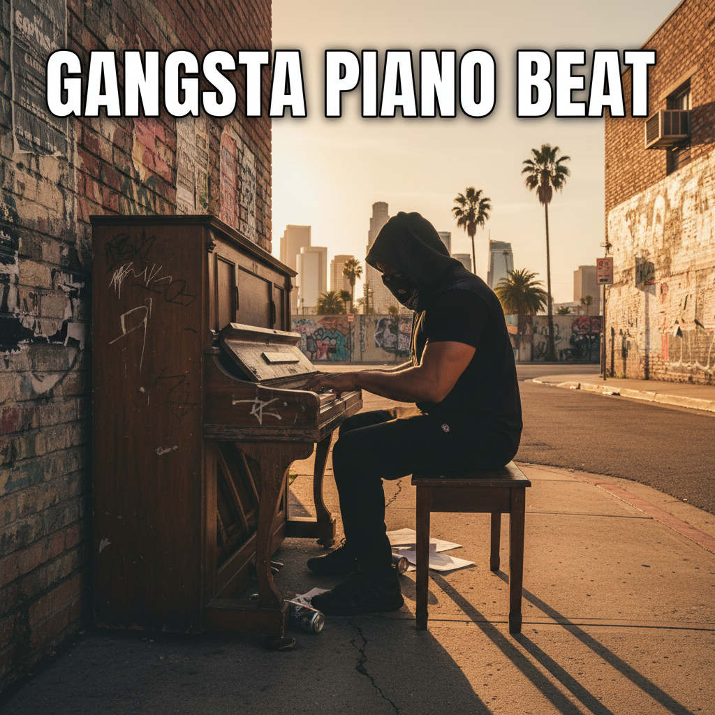 Nr. 05 - GANGSTA PIANO BEAT - 89 BPM